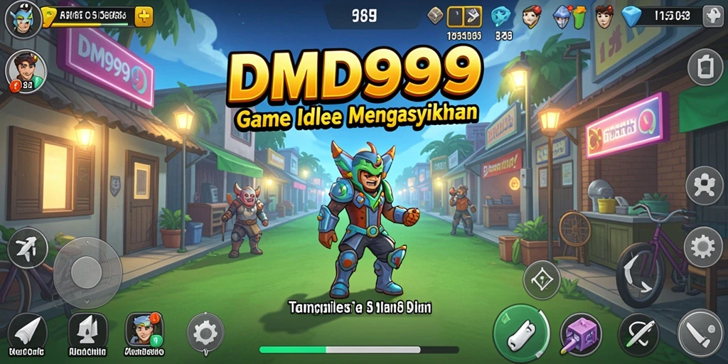 Gameplay DMD999 yang seru dan menenangkan dalam kategori Idle.