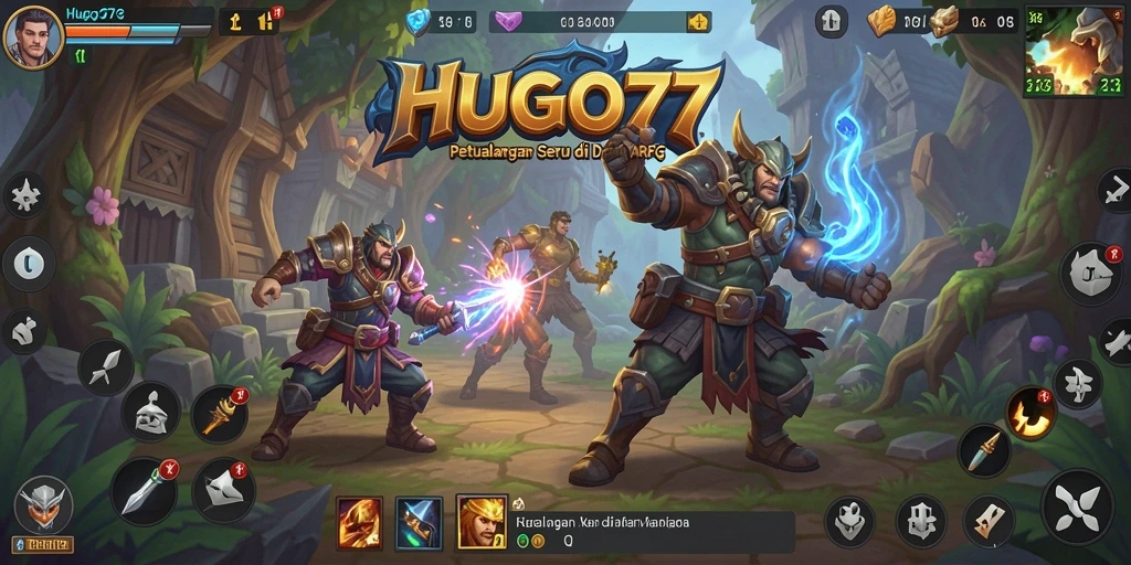 Gameplay seru HUGO77 dengan grafis menawan dan aksi mendebarkan.