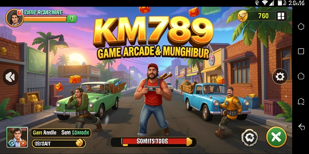 Tampilan gameplay mengasyikkan dari KM789 di kategori Arcade.