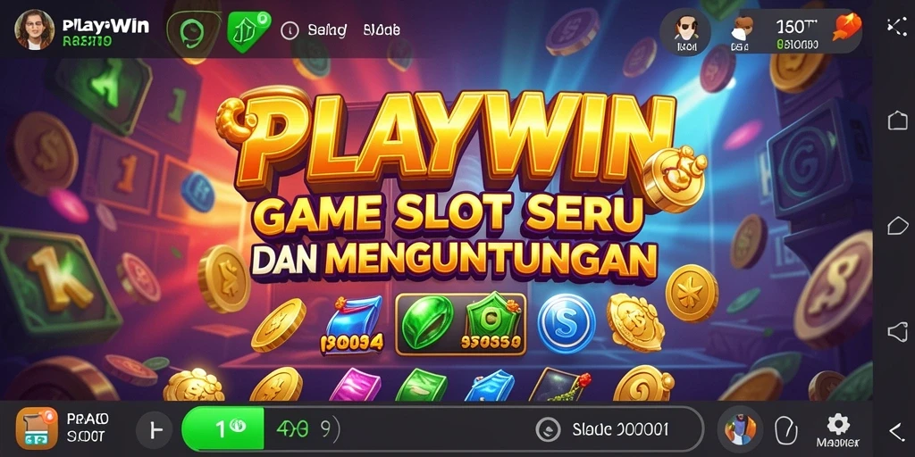 Screenshot PLAYWIN menunjukkan gameplay Slot yang mengasyikkan.
