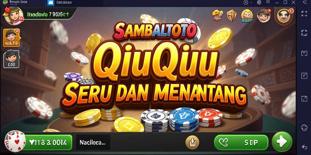 Gameplay QiuQiu yang mendebarkan di SAMBALTOTO.