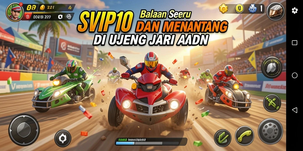 Tampilan gameplay SVIP10 yang penuh aksi dan seru.
